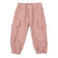 Bebe Sweeny - Girls Glory Old Pink Cotton Corduroy Trousers