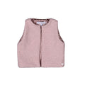 Bebe Sweeny - Gladys Girls Dusty Rose Bouclé Gilet