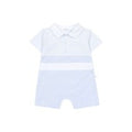 Deolinda - White and Blue Romper