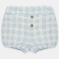 Martin Aranda - Overall (Bloomer w/Straps in Woven Fabric) Square Woven Ottawa, Blue