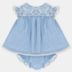 Martin Aranda - Set Dress & Bloomer (Woven Fabric) Surrey, Blue