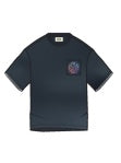 Scotch & Soda - Back Artwork Loose Fit T-Shirt, Carbon