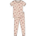 Petite Lem - 2pc Short Sleeve & Pants Pajama Set, Light Pink