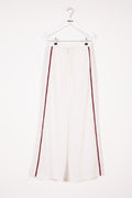 Indee - Villar Elasticated Waist Large Trousers, White