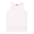 T2Love - Fitted M&G Crew Tank, White