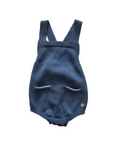 Martin Aranda - Knit Navy Blue Overalls