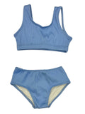 Planet Sea - 2pc Blue Ribbed Bikini