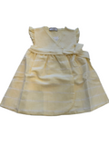 Paz Rodriguez - Knit Newborn Dress Albor, Yellow