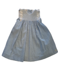 Paz Rodriguez - Woven Newborn Dress Anade, Sky Blue