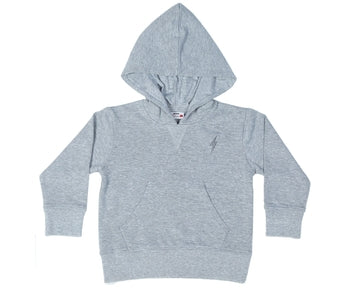 Mish - Bolt Pullover Hoodie, Heather Grey