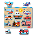 Melissa & Doug - Vehicles Sound Puzzle