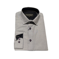 Leo and Zachary - Dress Shirt, Marine/White Checks