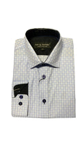 Leo and Zachary - Boys' Sky Mini Check Dress Shirt
