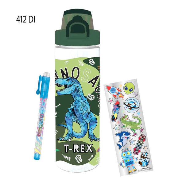 Hot Focus - Pop-Open Water Bottle Writing Fun