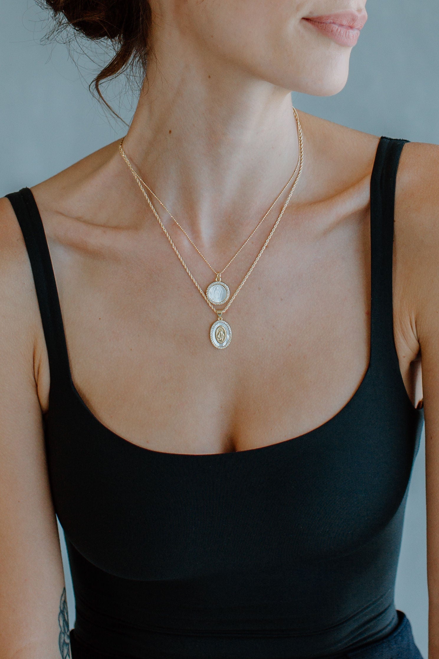 Holy Mother Mary Necklace