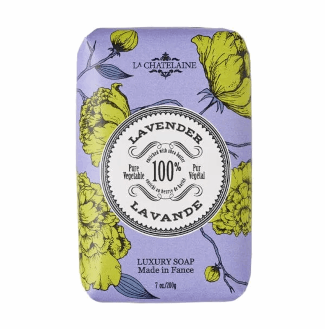 La Chatelaine Luxury Lavender Soap  - Shop at LeTank NYC
