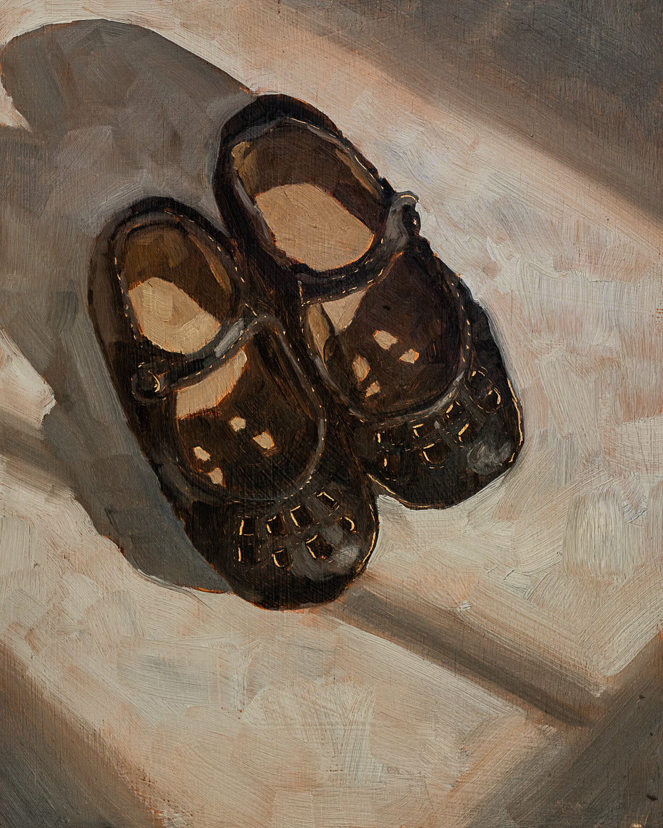Maryjanes With Cutouts Print
