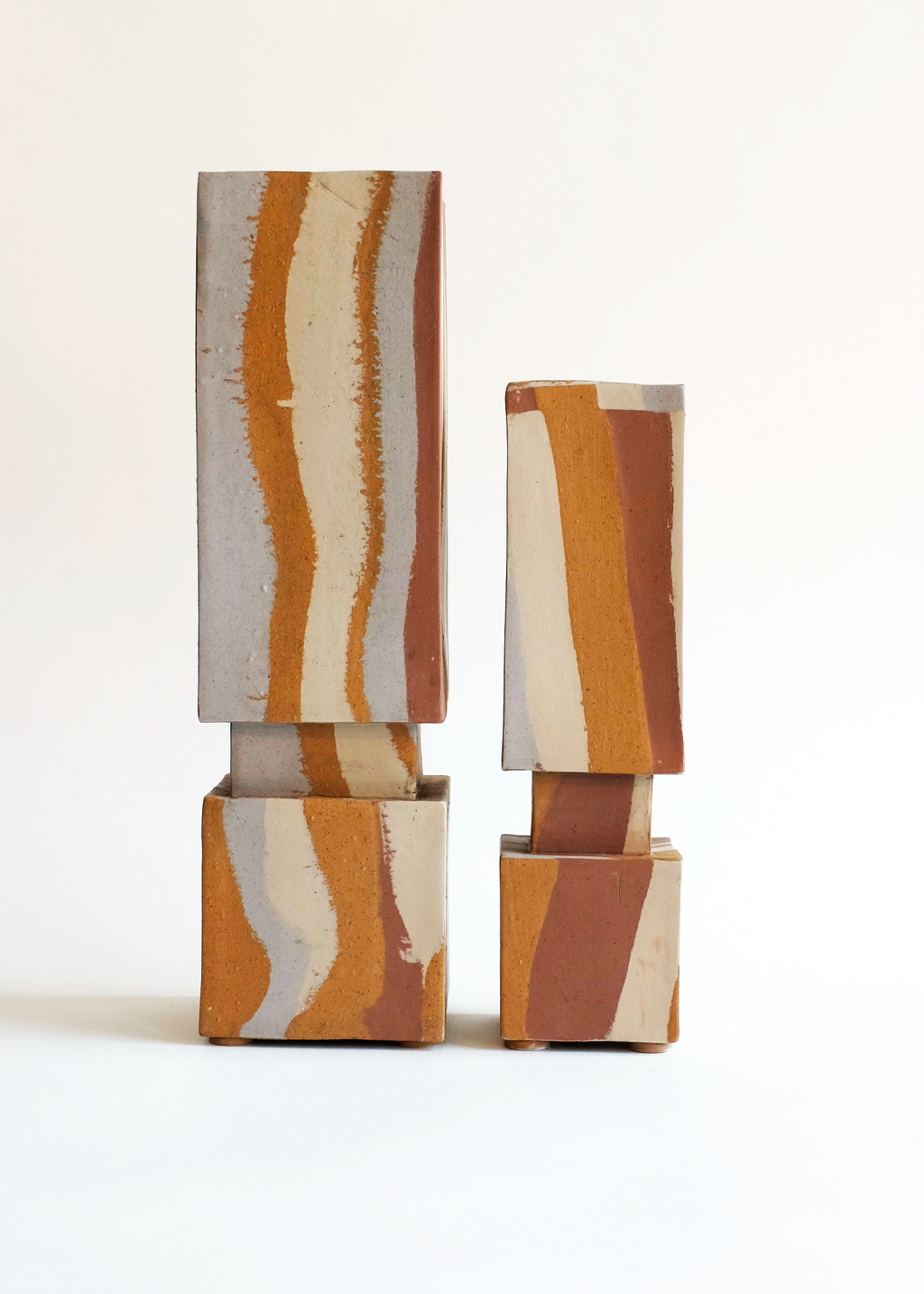 Squared Vase Short