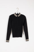 Indee - Zipped Ribbed Turtleneck