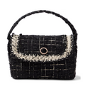 Patachou - Girls Shoulder Bag Woven, Black