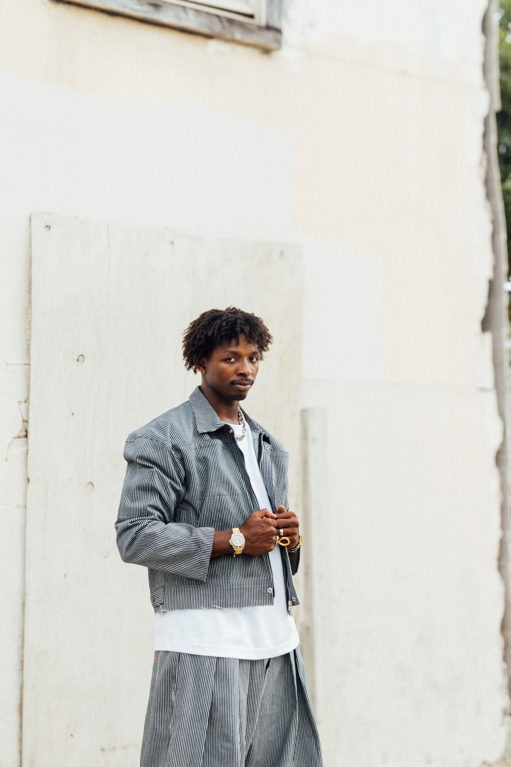 Pin- Stripe Jacket