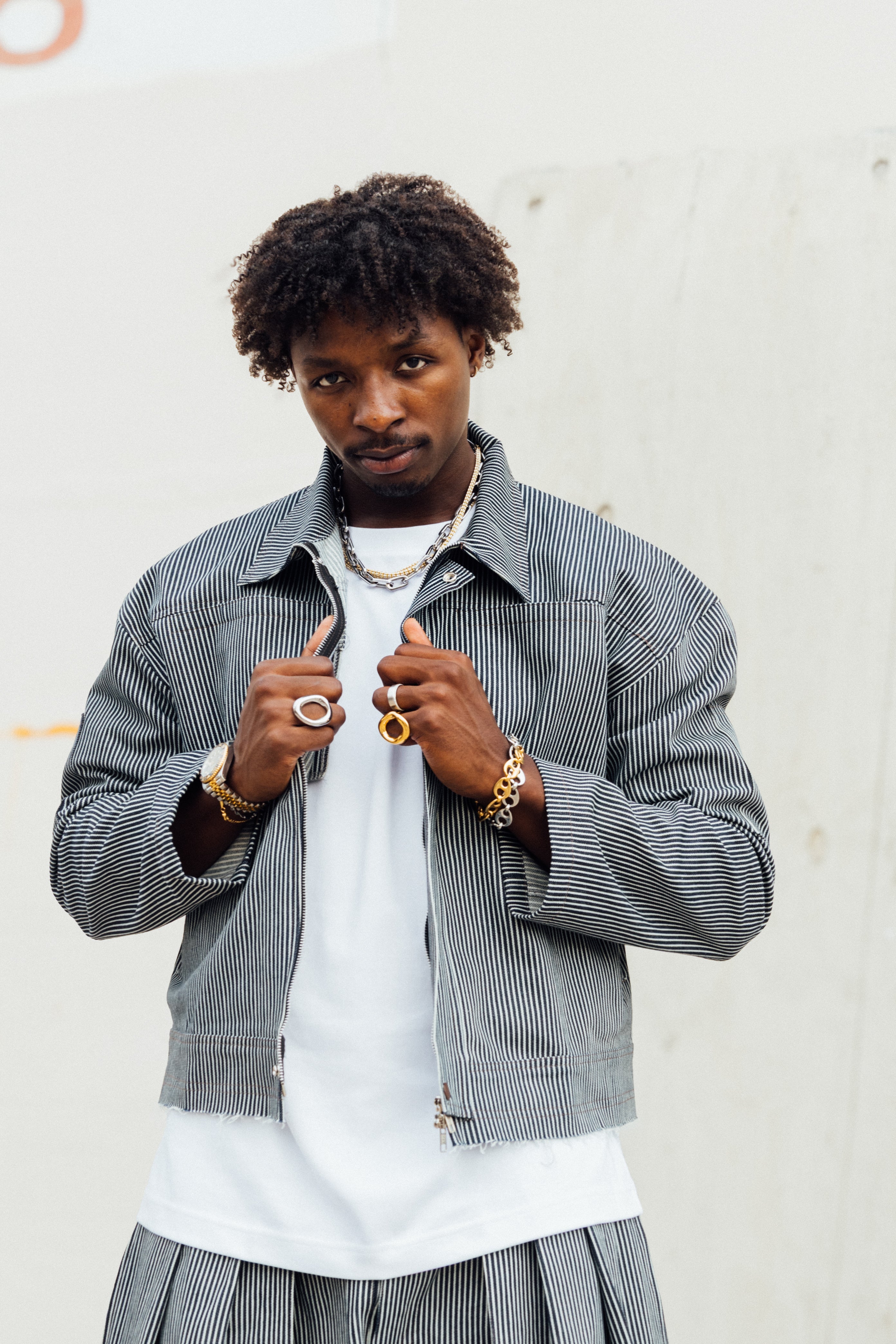 Pin- Stripe Jacket