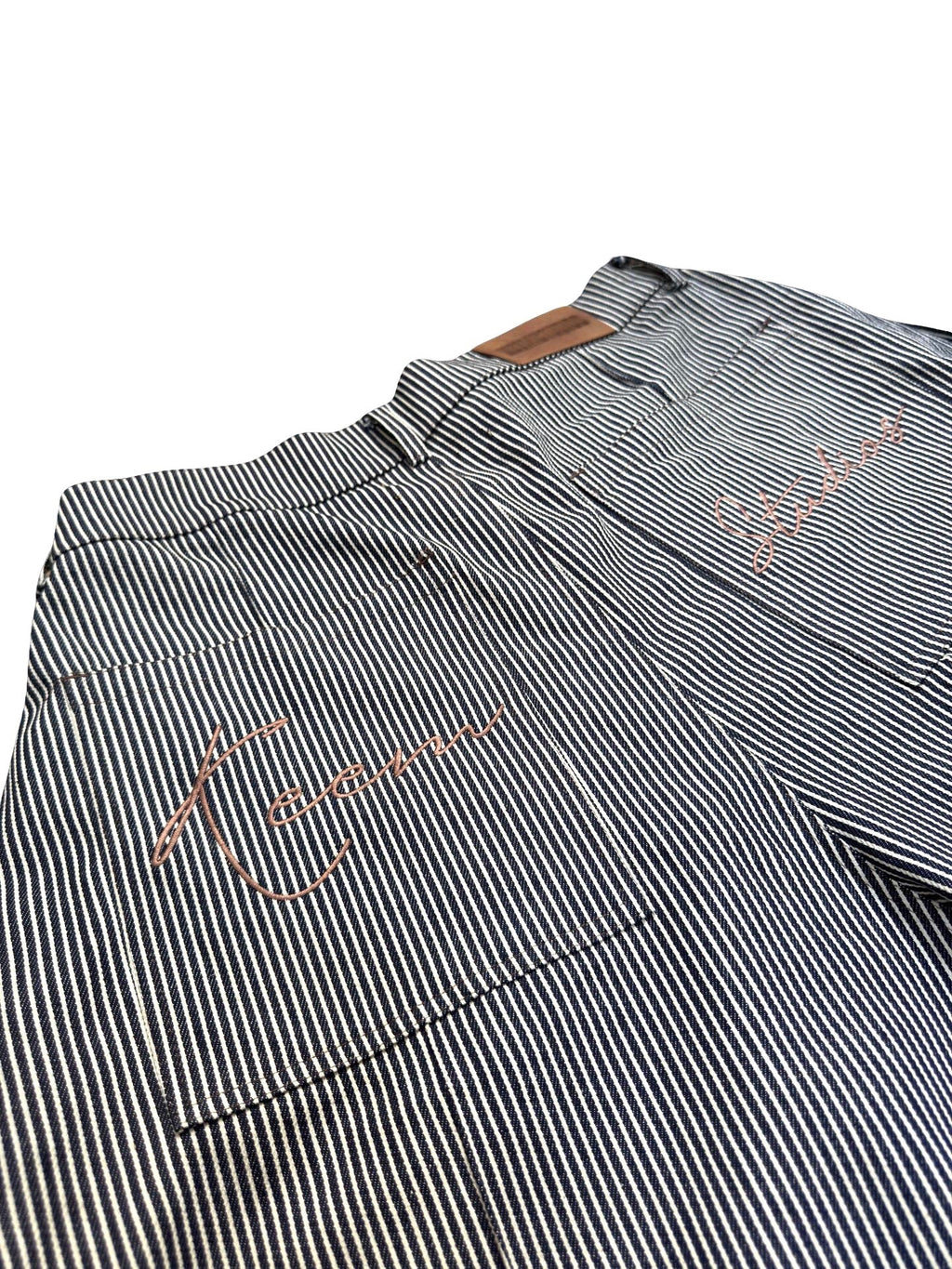 Pin- Stripe Pleated Pant