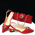Ladies Shoes and Bags To Match Set ED1291