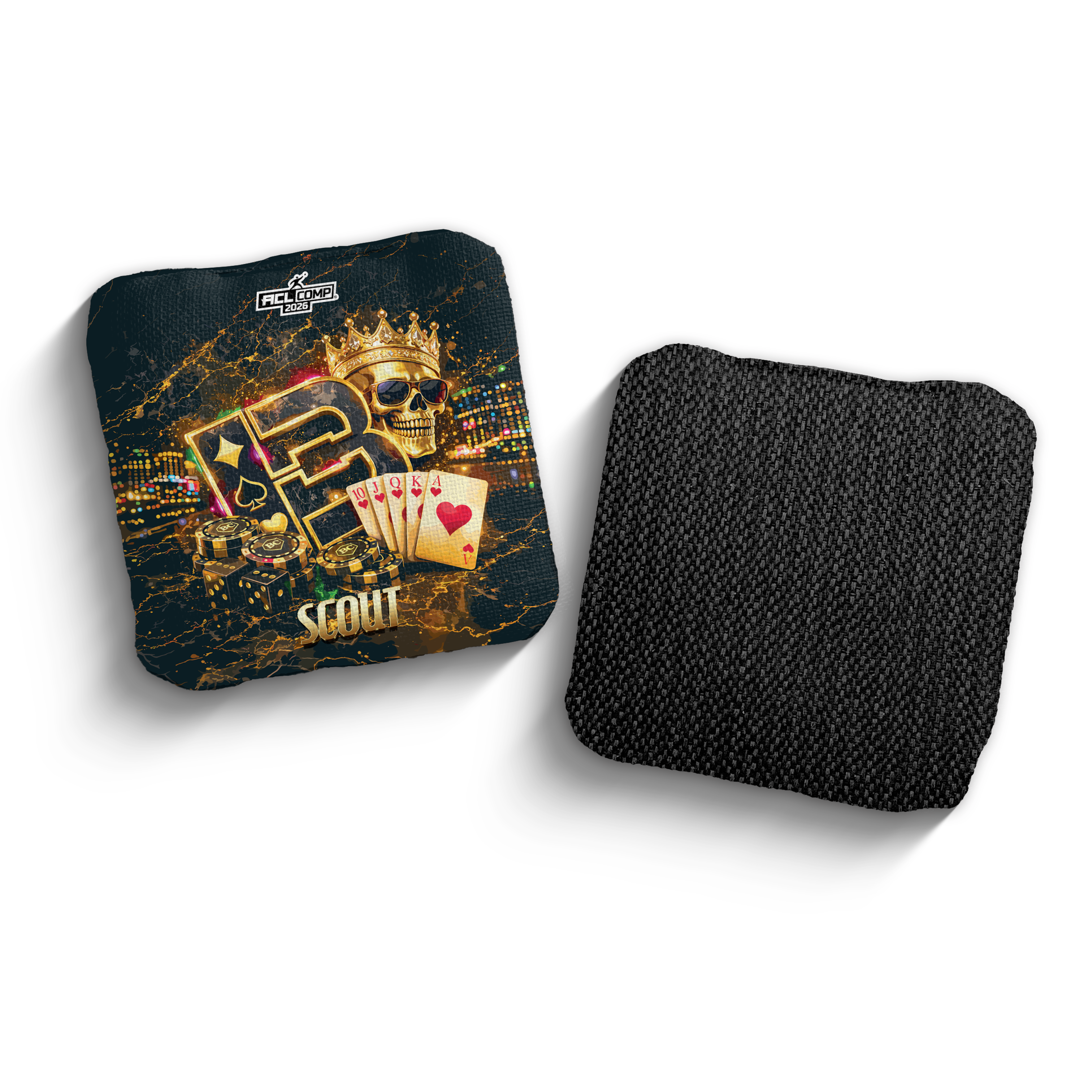 2026 Brotherhood Cornhole Scout High Stakes Edition ACL Comp Stamped Cornhole Bags