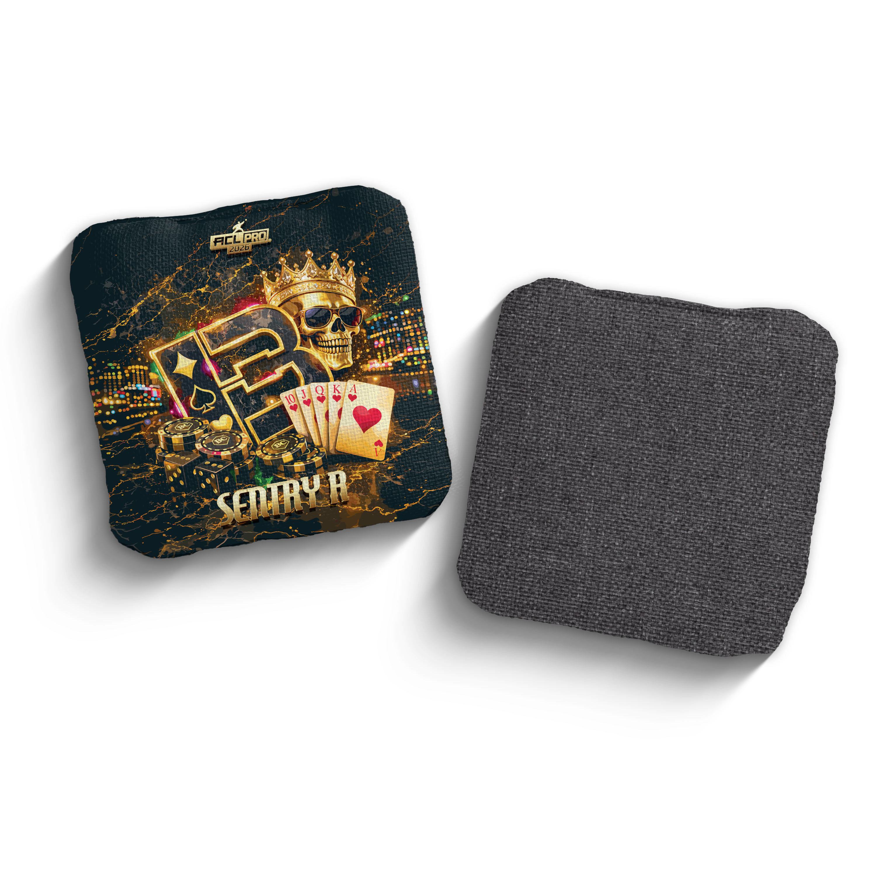 2026 Brotherhood Cornhole Sentry High Stakes Edition ACL Pro Stamped Cornhole Bags