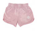 Tiny Whales - Girls Pink Tie Dye Rose Shorts