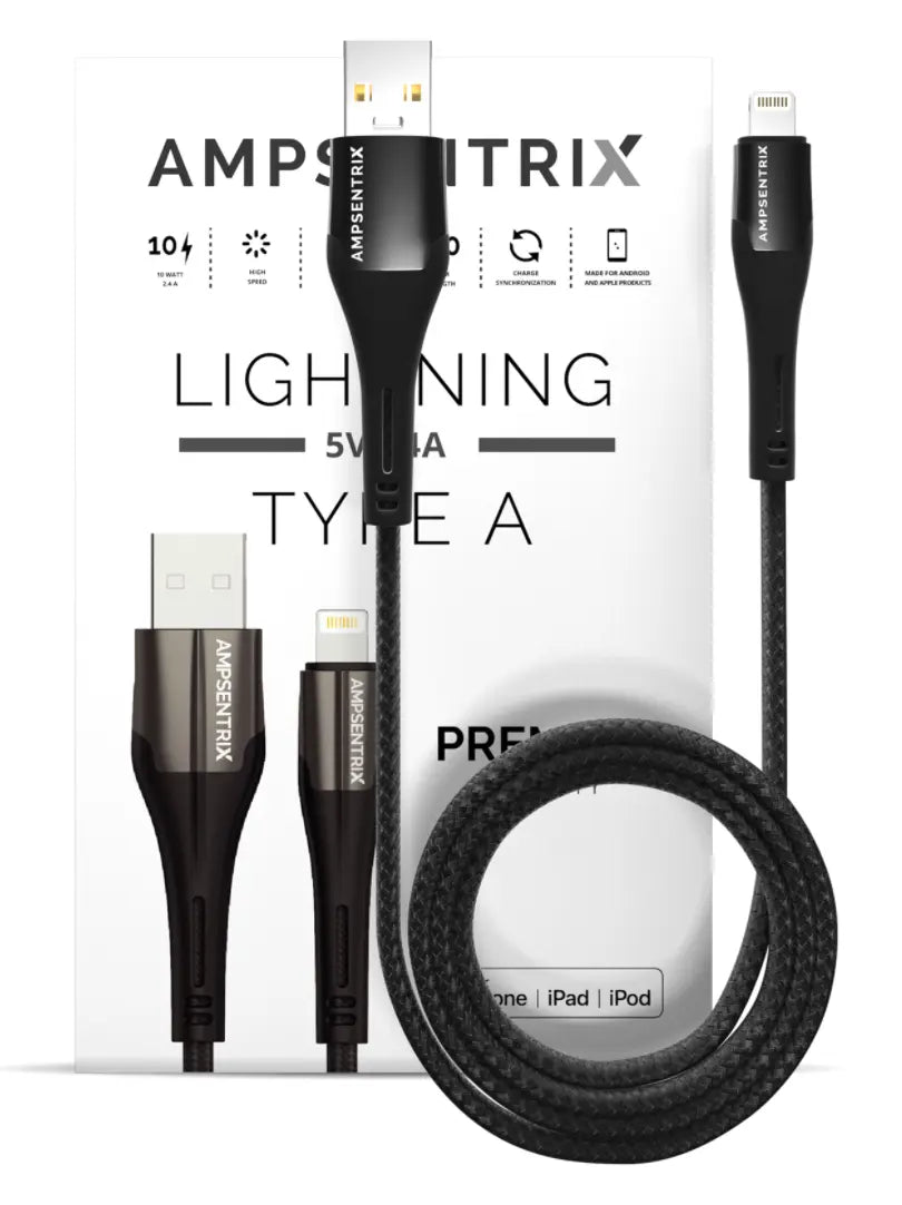 USB Type A to Lightning Cable (MFI Certified)