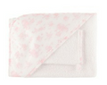 PURETE - Pink White Floral Towel for Babies