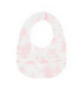 PURETE - Pink Floral Baby Bib
