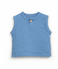 Play Up - Baby Jersey Sleeveless T-Shirt, Blue
