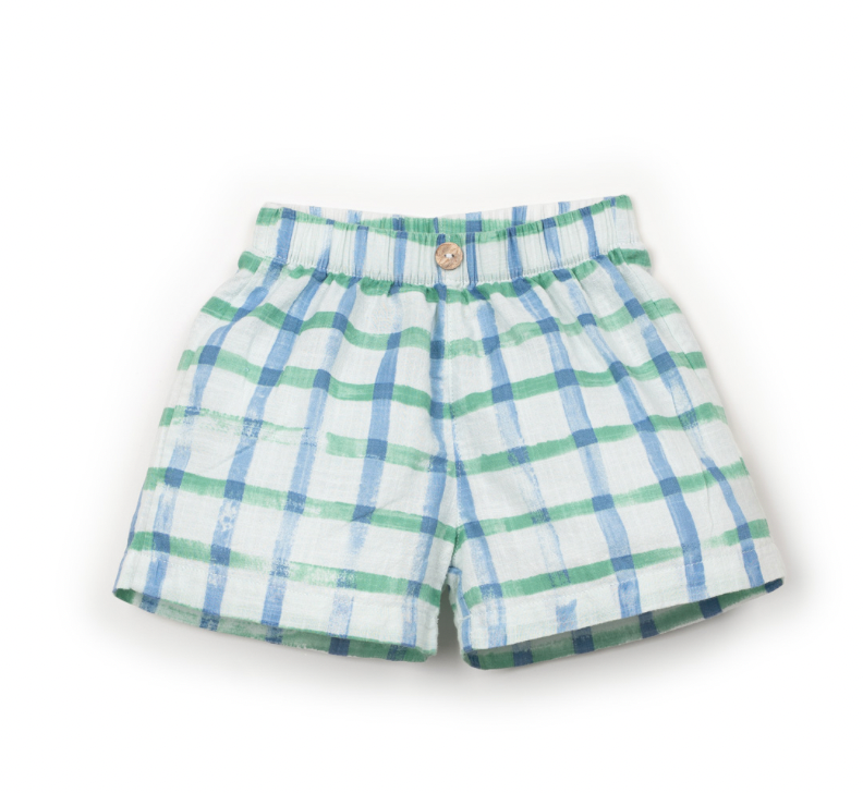 Play Up - Baby Printed Woven Shorts, Blue