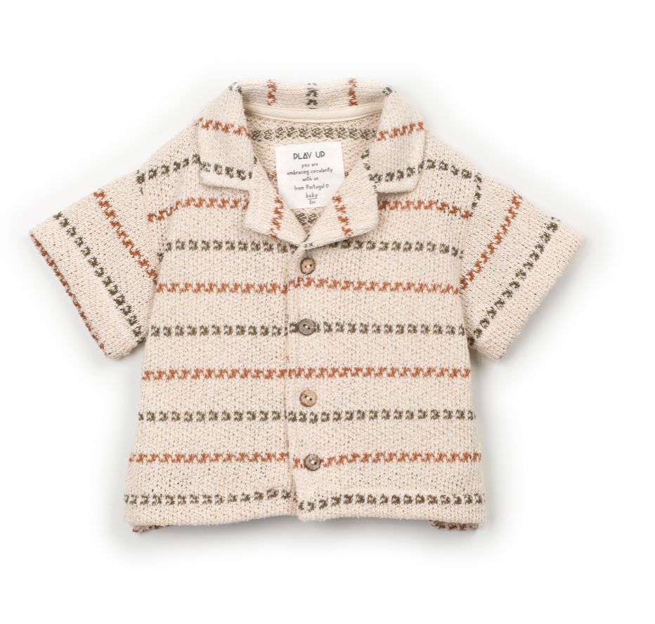 Play Up - Baby Striped Jersey Shirt