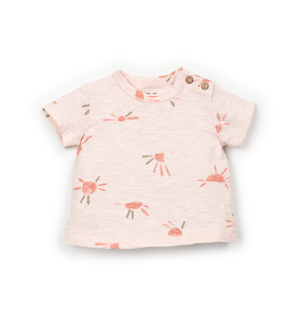 Play Up - Baby Printed Flame Jersey T-Shirt & Leggings