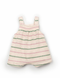 Play Up - Baby Striped Flame Jersey Jumpsuit