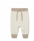 LI + ME - Knit Trousers, Cream Toasted