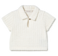 LI + ME - Terry Polo Shirt & Terry Shorts, Cream
