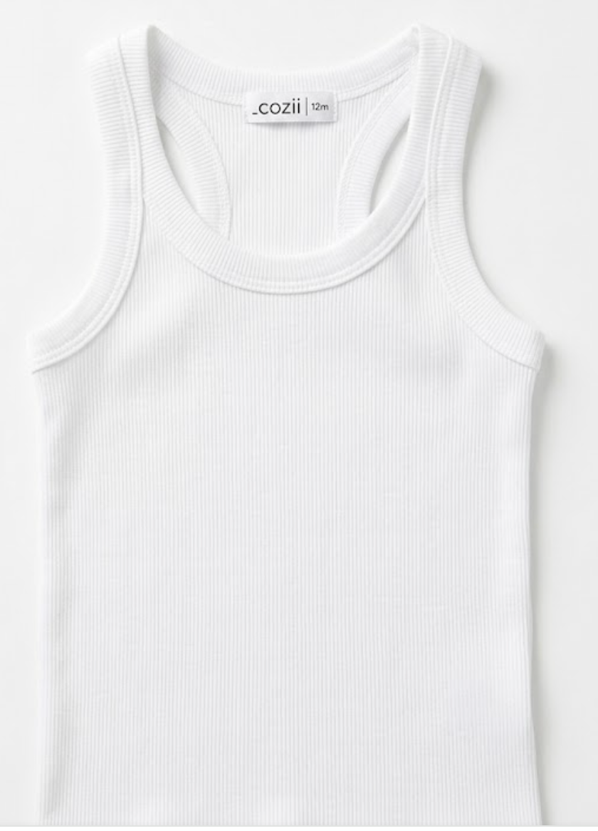 COZII - Tank Top, White