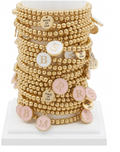 Little Miss Zoe - Gold Initial Bracelet