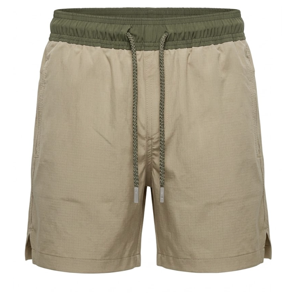 Pier St. Barths - Rice Grey Ripstop Bathing Suit