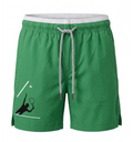 Pier St Barths - Men’s Green Tennis Swim Shorts