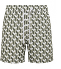 Pier St Barths - Men’s Goyard Geometric Swim Shorts