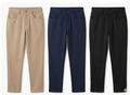 Leo and Zachary - Kids' Knit Pants with Snap Buttons