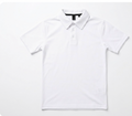 Leo and Zachary - Short Sleeve Athletic Polo White