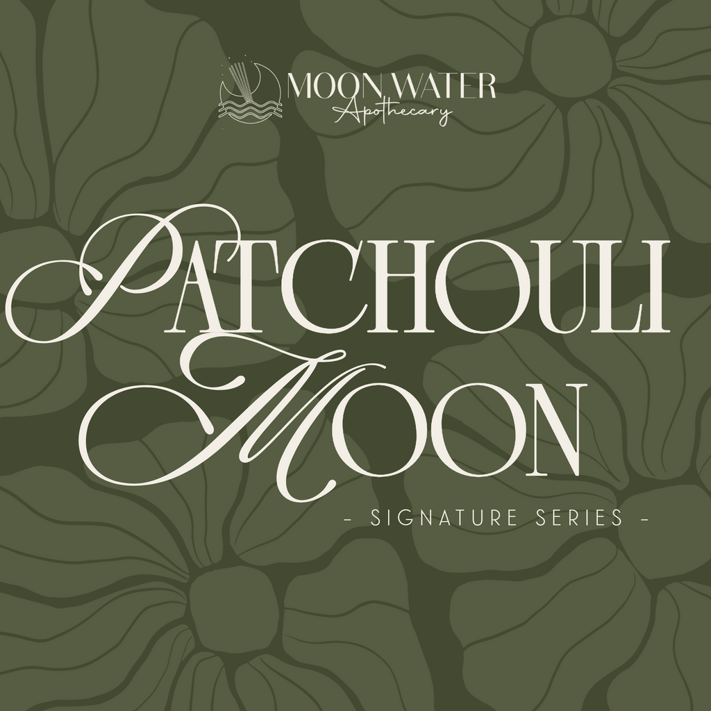 Patchouli Moon - Reed Diffuser -- Patchouli, Nag Champa & Amber -- by Moon Water Apothecary! (Copy)