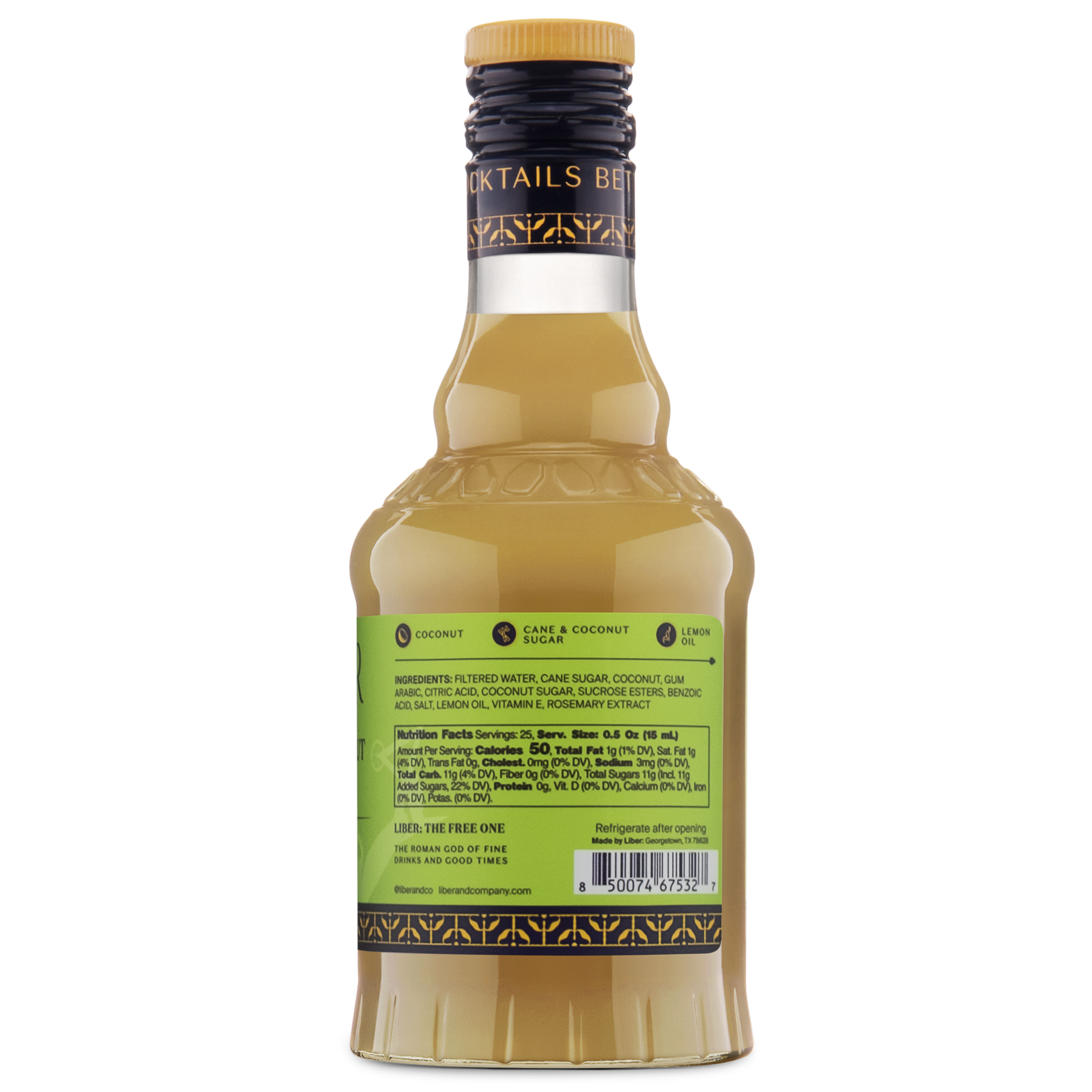 Toasted Coconut Syrup